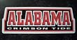 Alabama Crimson Tide Team Name NCAA Car Magnet