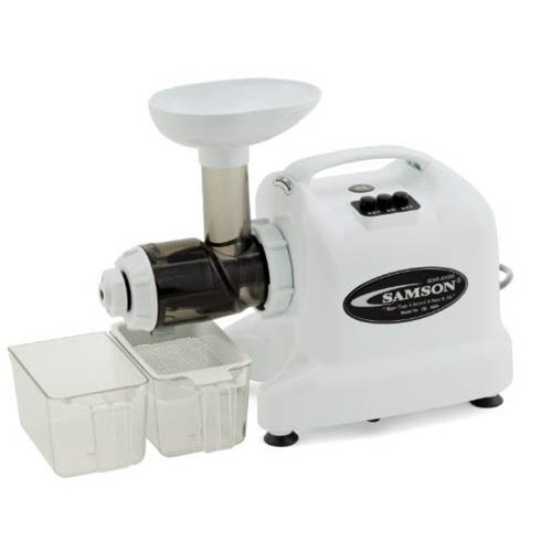 SamsonGreen SAM GB9004 Advanced Multipurpose Fruit, Vegetable and Wheatgrass Juicers - White SamsonGreen SAM GB9004 Advanced Multipurpose Fruit, Vegetable and Wheatgrass Juicers - White