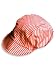My Pool Pal - Infant Baby Girls Sun Cap, Pink, White