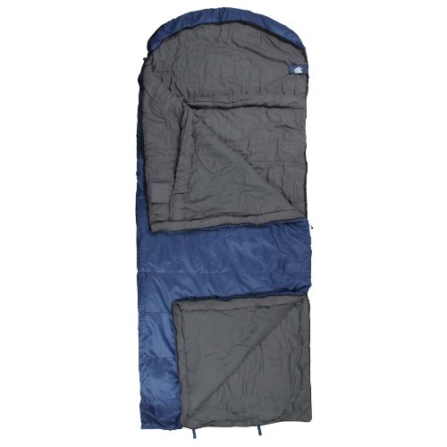 10T ALASKAN Sac de couchage couverture Bleu 235 x 100 cm