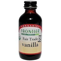 Frontier Vanilla Extract Fair Trade Certified & Organic, 2-Ounce Bottles (Pack of 4)