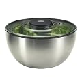 Oxo 1071497, Centrifuga per insalata in acciaio inox