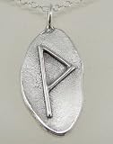 Joy Rune Pendant in Sterling Silver [Jewelry]