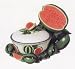 WATERMELON 3-Dimensional Candy Dish Jar Tray *NEW!*