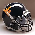 West Virginia Mountaineers Authentic Mini Helmet (Quantity of 6)