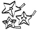 Williams-Sonoma WS Stack & Fill Star Pancake Molds, Set of 3