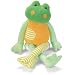 Gund Baby Happy Moments Frog in sound fabric & bright pattern
