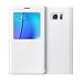 Galaxy Note 5 Case, LUNIWEI Luxury [Window Flip] Faux Leather Case Cover (...