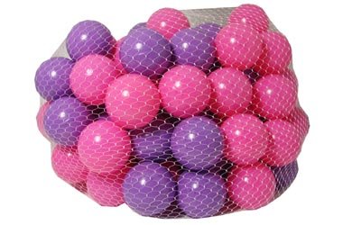 100 Pink and Purple Play Balls