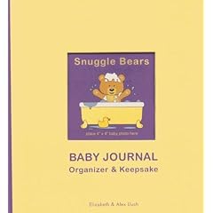 Snuggle Bears Baby Journal, Organizer & Keepsake