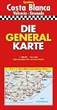 Die Generalkarte Costa Blanca Valencia/Granada 1:200 000