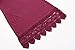 MiYang Women's Purple Long Sleeve A-line Lace Stitching Trim Casual Dress 2XL