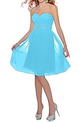 Girls Chiffon Sweetheart Homecoming Dress/Prom Dress 