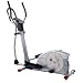 Christopeit Crosstrainer Ergometer CX 6 VR, Silber Rot