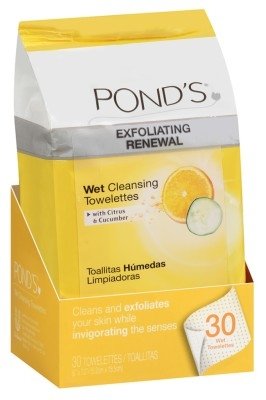 Ponds Towelettes Exfoliating Renewal 30 Count