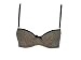 D&G Dolce & Gabbana Deception Balconette Bra (M51244) 32C/Black/Taupe