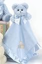 Blue Teddy Bear Hugs and Blankie by Bearington - Baby Boy Gift