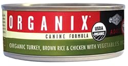Castor & Pollux Organix Canine Formula, Turkey with Organic Vegetables, 5.5-Ounce Cans (Pack of 24)
