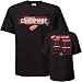 Detroit Red Wings 2008 Full Playoff Schedule & Score Stanley Cup Champions T-shirt