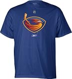 Atlanta Thrashers -Light Blue/Grey- Hoodie Tee Combo - Medium