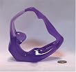 Yoga Positions Acrylic Glass Look Statue Figurine Purple Dhanurasana Bow Pose 3