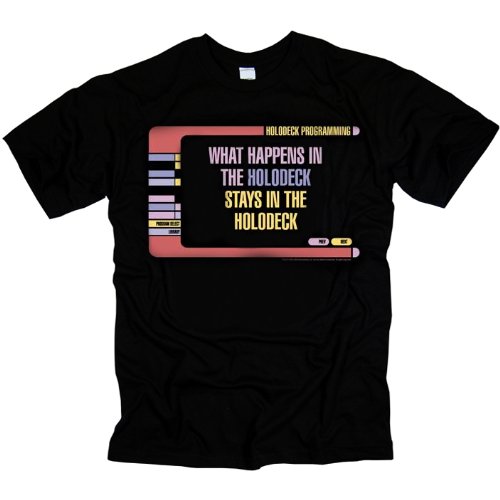 Star Trek - TNG Holodeck Secrets Mens T-Shirt