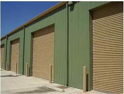 16x10 Commercial 2500 Series Roll Up Door by DBCI w/Hardware &amp; Chain Hoist