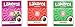Läkerol Sugarfree Pastilles 3-Flavor Variety: Four 0.8 oz Packages Each of Original Herb Menthol Licorice, Special Herb Menthol Licorice, and Cassis Black Currant in a Gift Box