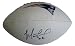 Matt Cassell Autographed/Hand Signed New England Patriots Log Football