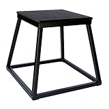 Black Plyometric Platform Box (18" Black)