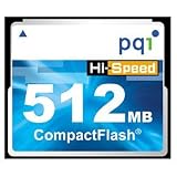 PQI 512MB CF CompactFlash Hi-Speed Compact Flash Memory Card: AC51-5120-0101 (Retail)