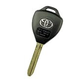 New 3 Buttons Car Uncut Blade Remote Key Case Shell for Toyota No Chips Inside