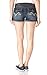 WallFlower Juniors Cuffed Denim Short Shorts