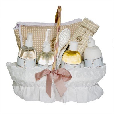 Imagen principal de La Cigüeña del Bebé - Canastilla Cosmética Infantil Basic Beige