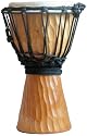 Gold Tree Bark Djembe-11"-12" Tall x 7"-8" Head