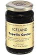 Black Capelin Caviar - pasteurized caviar - 12 oz/340 gr, Iceland..