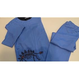 Buy Carter's Two Piece Dinosour Pajama Size 5 Lt.blue