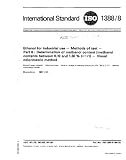 ISO 1388-8:1981, Ethanol for industrial use -- Methods of test -- Part 8 : Determination of methanol content (methanol contents between 0,10 and 1,50 % (V/V)) -- Visual colorimetric method