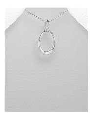 Pendant Necklace In 92.5 Sterling Silver