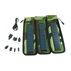 Outdoor Portable Travelling Solar Charger for iPod, iPhone 3G / 3GS,Kindle 2 & Kindle DX,LG Voyager,Motorola V-series,Nokia 8210 6101,Samsung D800,Sony Ericsson K750 T28