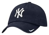 New York Yankees MLB Navy Unstructured Adjustable Stadium Baseball Cap By Nike Team Sports
