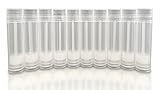 25 New 5.5ml (3/16oz) Empty Lip Balm Containers Tubes by Basic Essential Bottles (Clear)