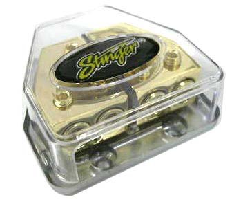 Stinger Gold 4 / 8 Gauge Power and Ground Distribution Block