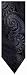 Men's Donald Trump Signature Collection Necktie Neck Tie Blue and Silver Paisley