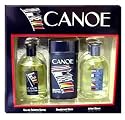 Canoe By Dana For Men. Gift Set ( Eau De Toilette Spray 4.0 Oz &amp; Aftershave 4.0 Oz + Long Lasting Deodorant Stick 3.5 Oz /100 Gram)