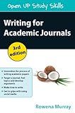 Writing for academic journals