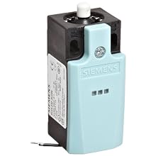 Siemens 3SE5 232-3LC05 Mechanical Position Switch, Complete Unit, Plastic Enclosure, 31mm Width, Rounded Plunger, 1 Yellow LED, 1 Green LED, Snap Action Contacts, 1 NO + 2 NC Contacts, 230VAC LED Voltage