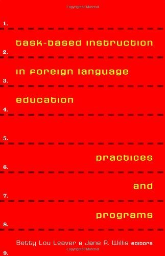 Task-Based Instruction in Foreign Language Education: Practices and Programs