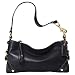 AUTHENTIC COACH BLACK LEATHER SMALL CARLY 10731