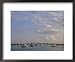 The Bridge of Lions Connects St. Augustine And Anastasia Island Framed Art Poster Print by Nadia M. B. Hughes, 22x18